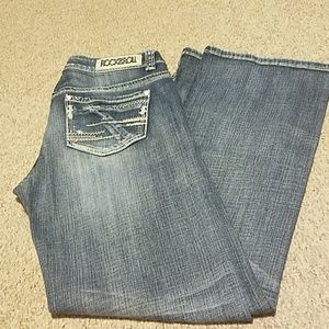 Women's Rock&Roll Cowgirl jeans. 33X34